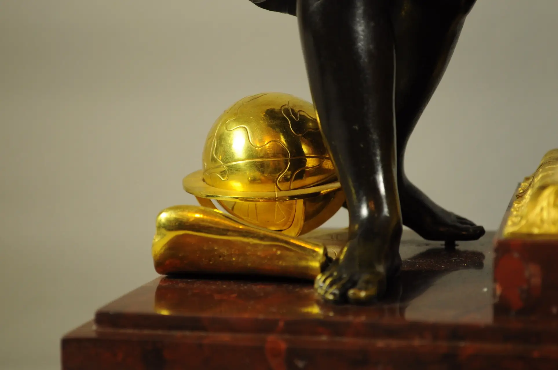 la géometrie pendola francese bronzo dorato,top time musa,top time srl