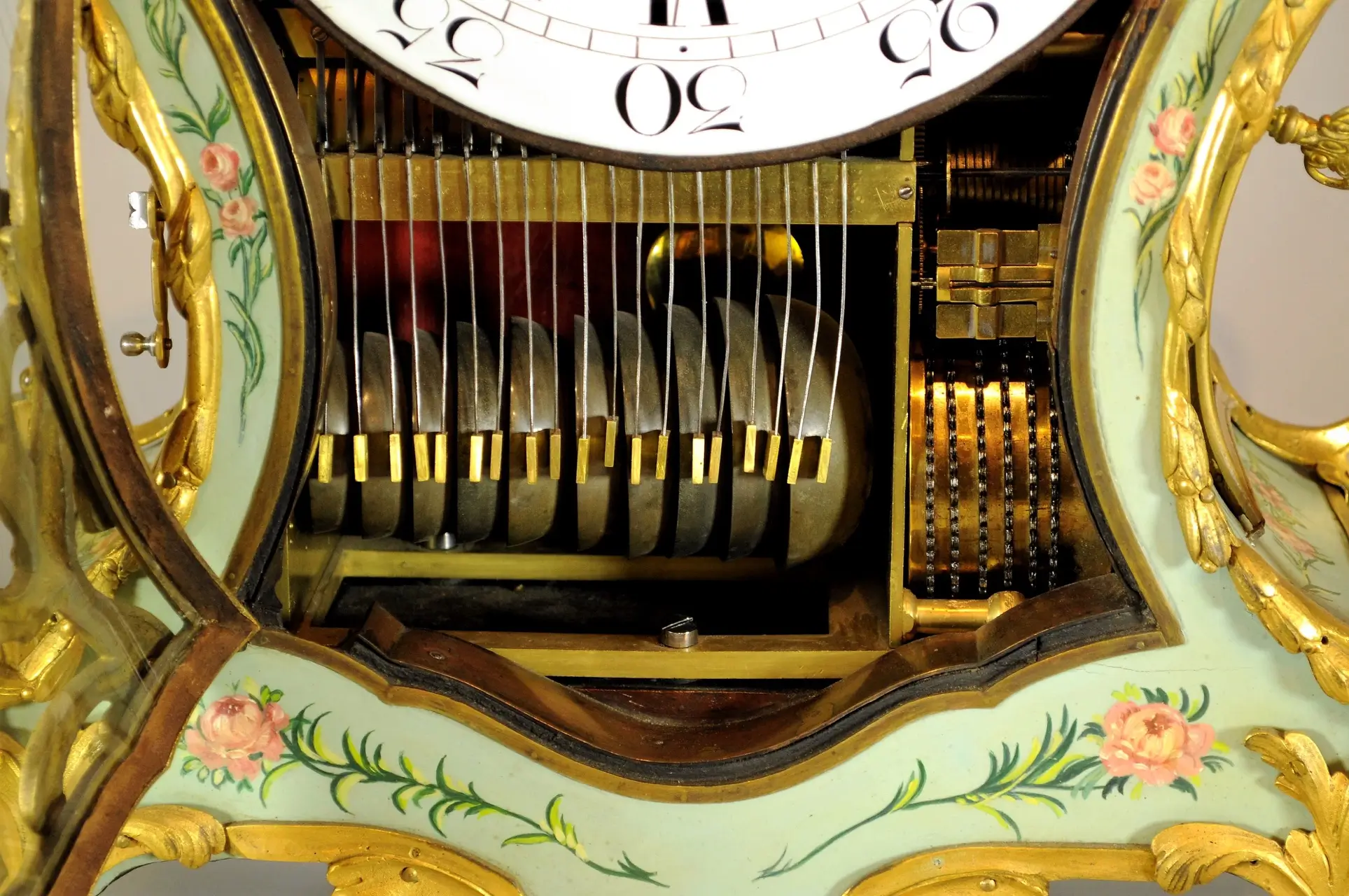 Pendola svizzera cartel “Neuchateloise” musicale - immagine 6