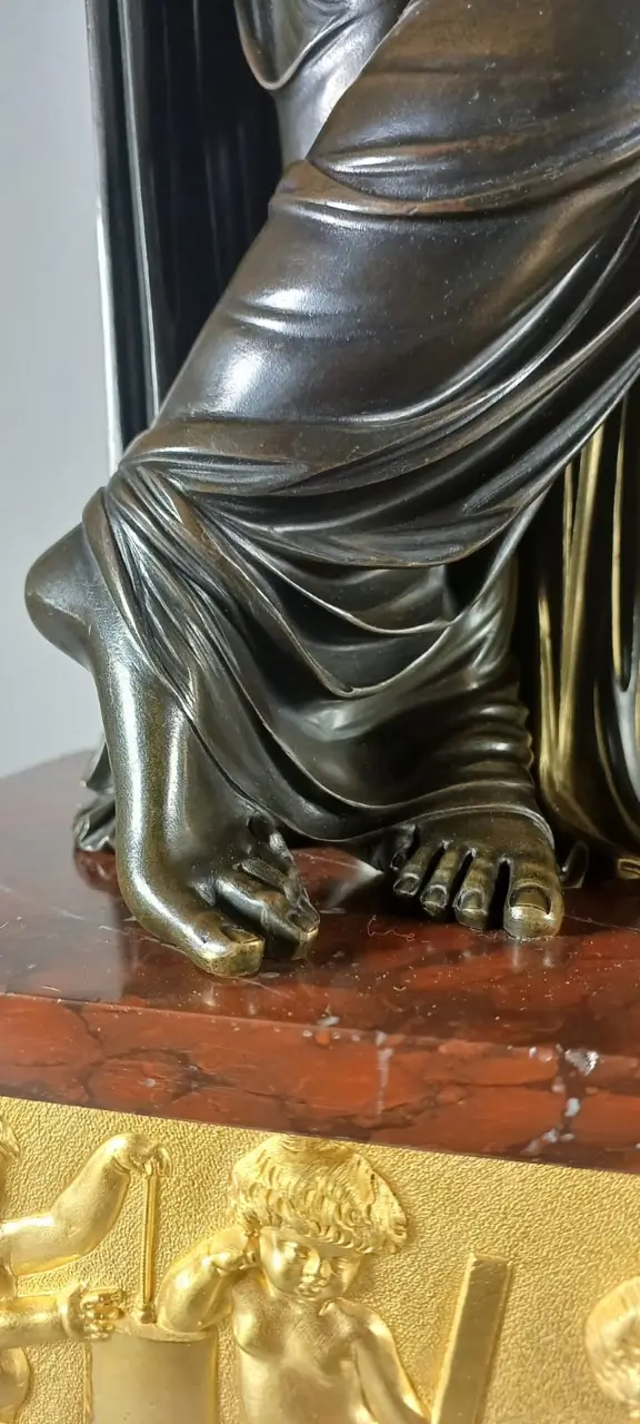 Pendola Francese Barrand “l’allegoria dello studio e delle scienze” - immagine 16