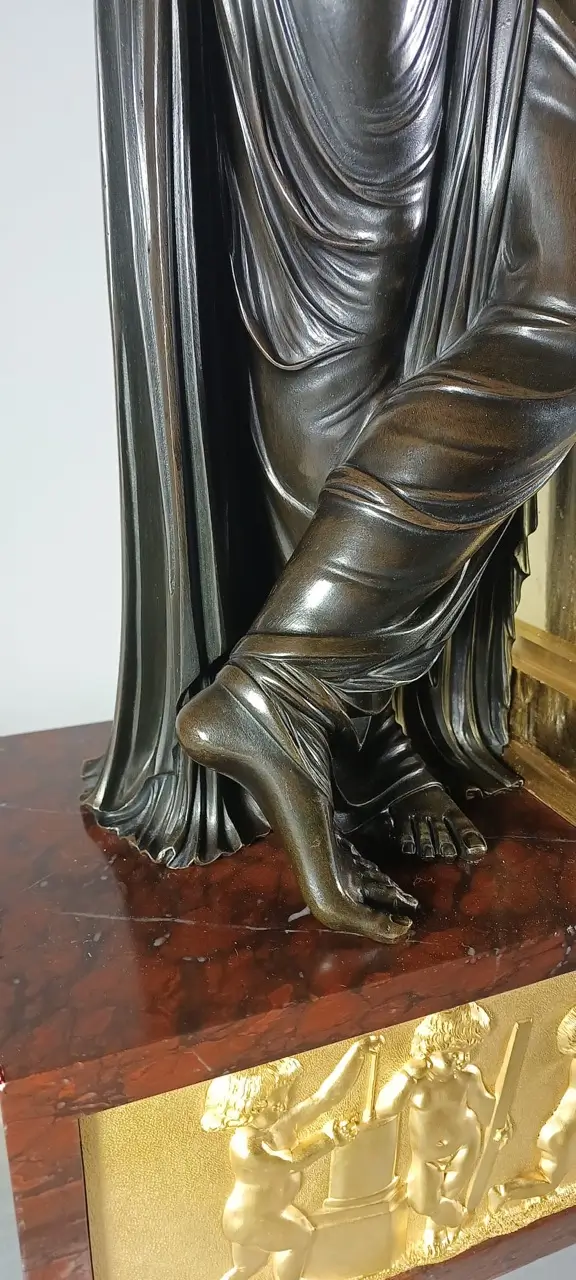 Pendola Francese Barrand “l’allegoria dello studio e delle scienze” - immagine 27