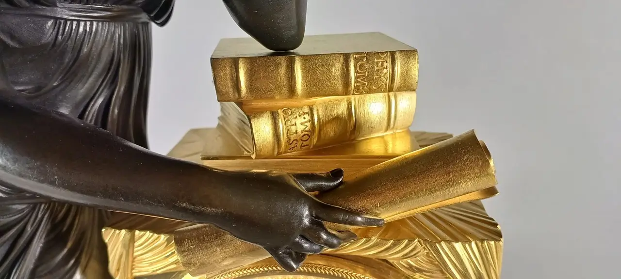 Pendola Francese Barrand “l’allegoria dello studio e delle scienze” - immagine 29
