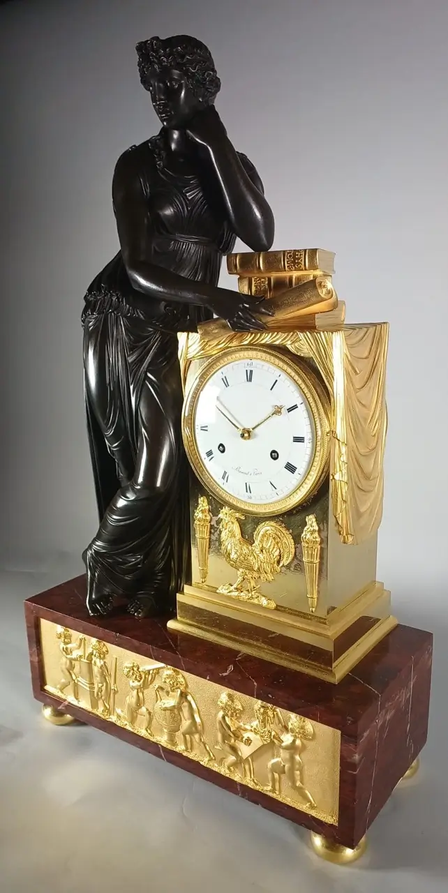 Pendola Francese Barrand “l’allegoria dello studio e delle scienze” - immagine 4