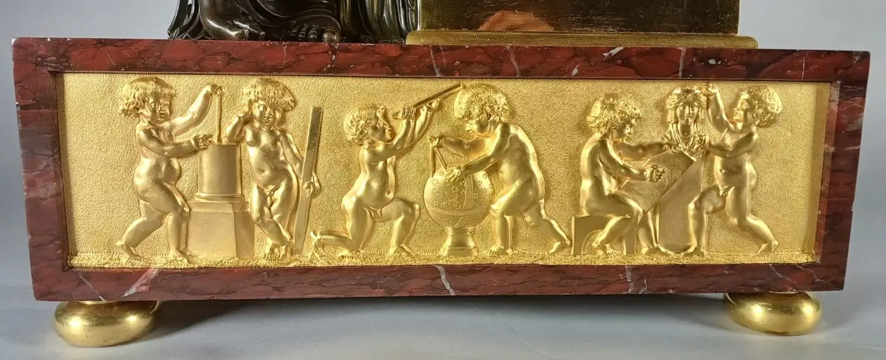 Pendola Francese Barrand “l’allegoria dello studio e delle scienze” - immagine 6