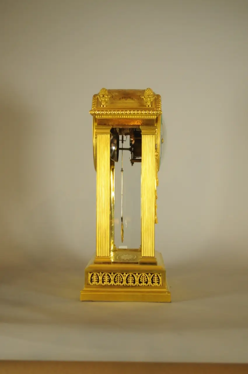 Pendola francese con fasi lunari Revel - immagine 3