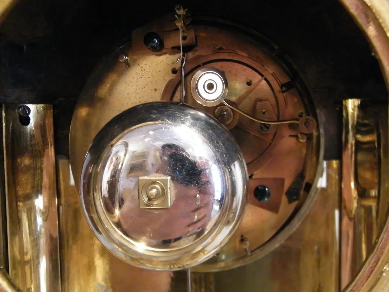 Pendola francese con fasi lunari Revel - immagine 4