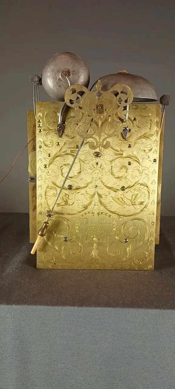 Pendola Inglese laccata a“chinoiserie” Peter Garon - immagine 13