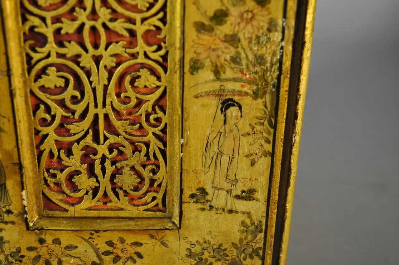 Pendola Inglese laccata a“chinoiserie” Peter Garon - immagine 19