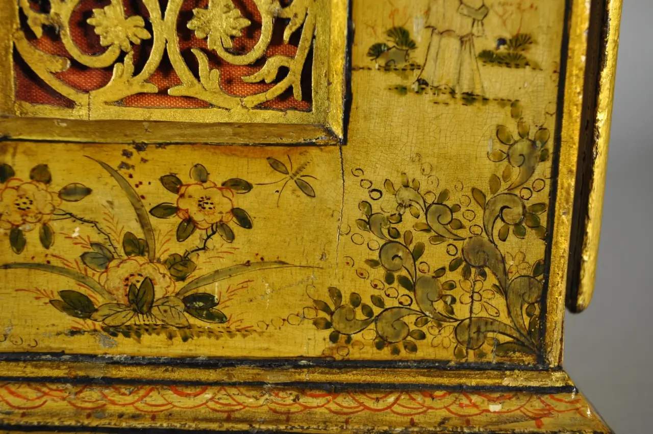 Pendola Inglese laccata a“chinoiserie” Peter Garon - immagine 20