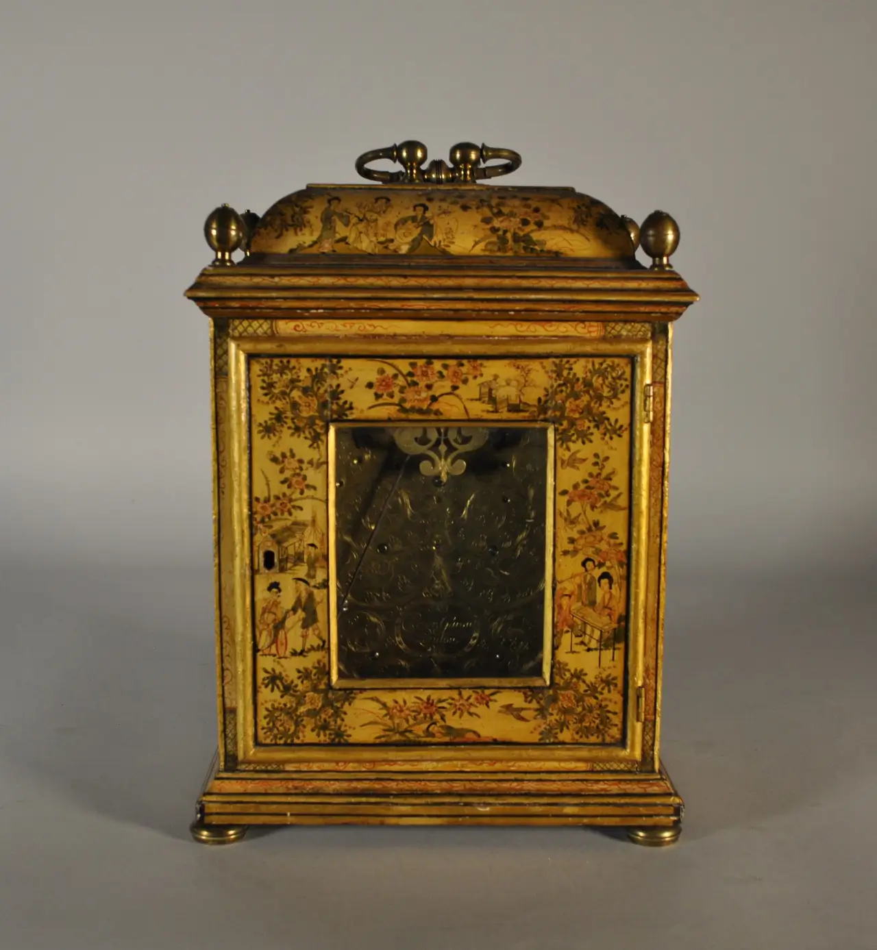 Pendola Inglese laccata a“chinoiserie” Peter Garon - immagine 21