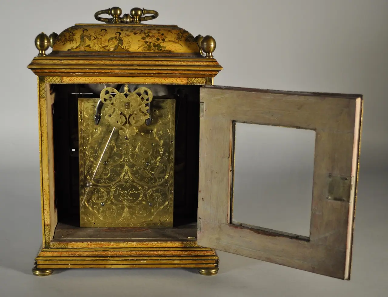 Pendola Inglese laccata a“chinoiserie” Peter Garon - immagine 22