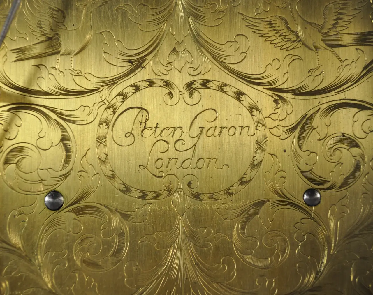 Pendola Inglese laccata a“chinoiserie” Peter Garon - immagine 23