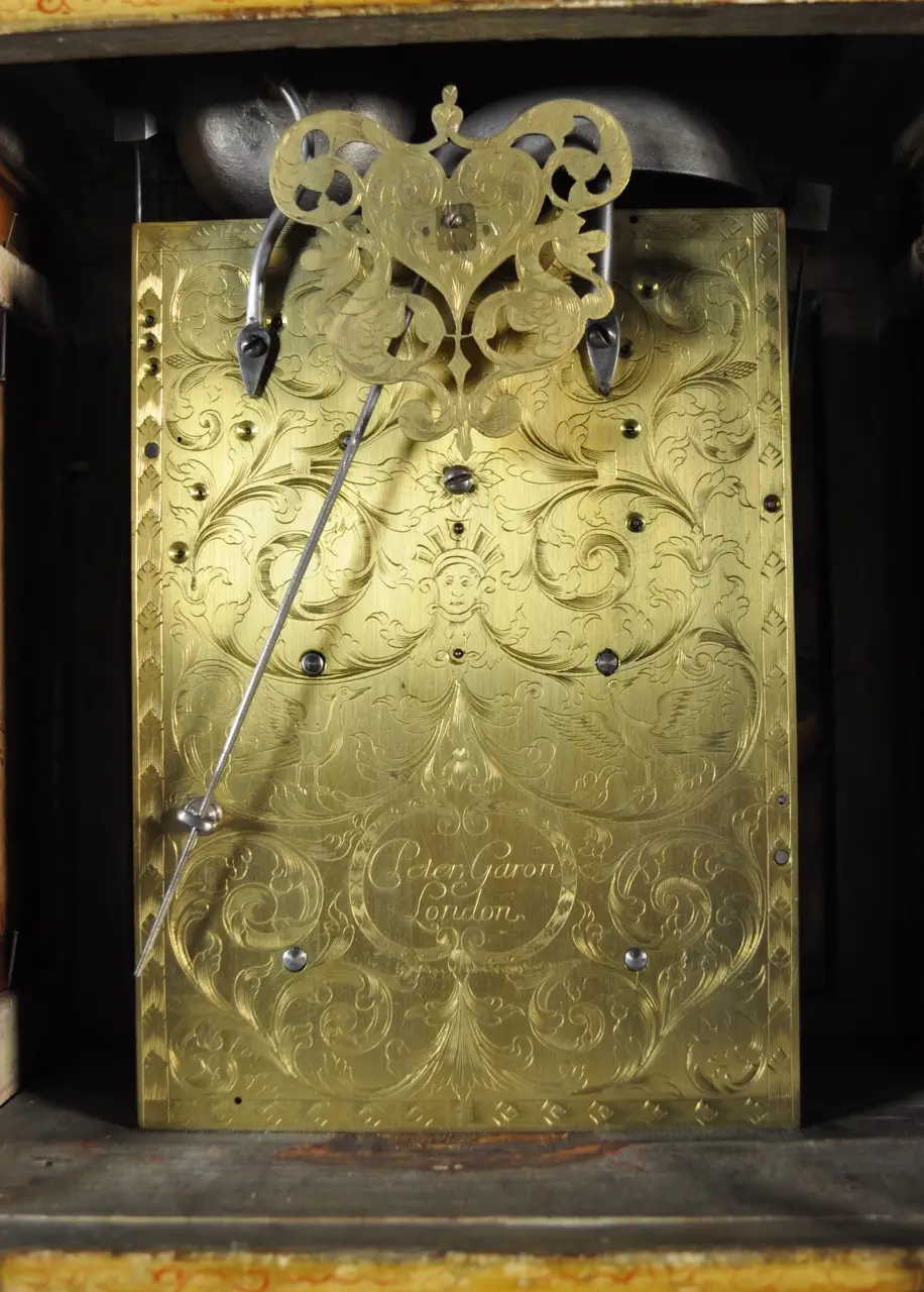 Pendola Inglese laccata a“chinoiserie” Peter Garon - immagine 24