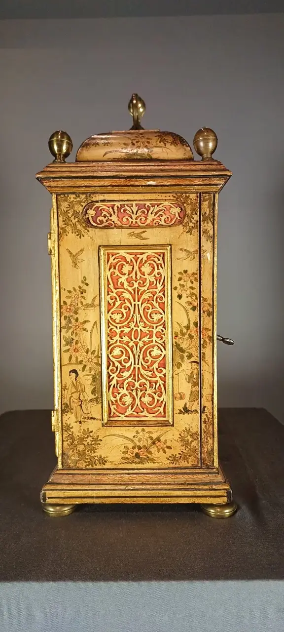 Pendola Inglese laccata a“chinoiserie” Peter Garon - immagine 7