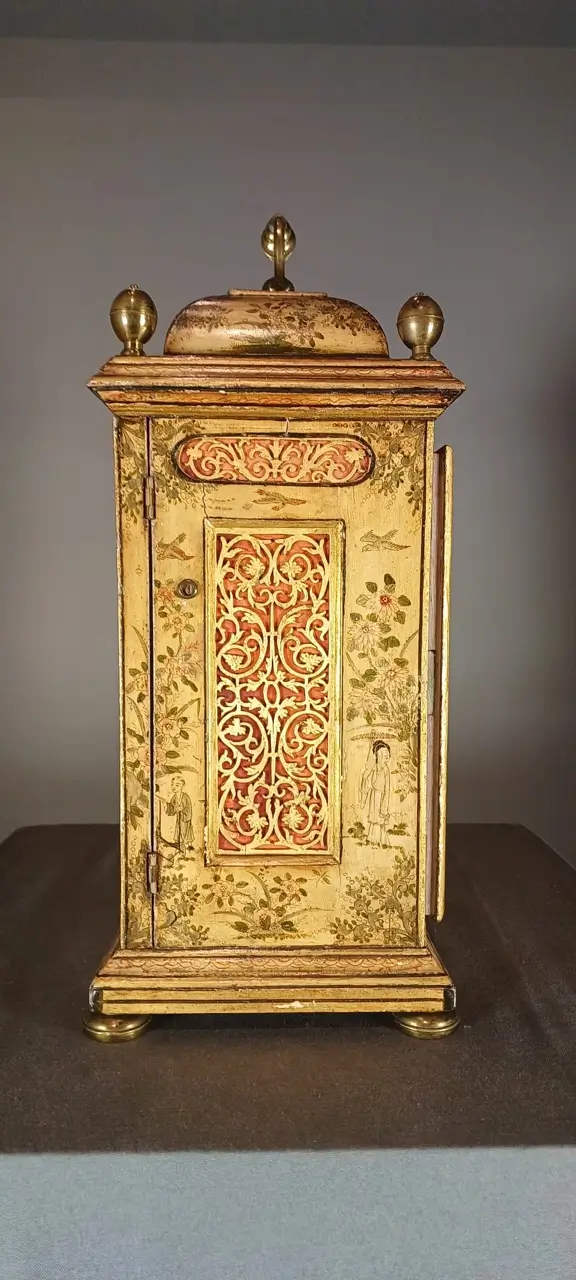 Pendola Inglese laccata a“chinoiserie” Peter Garon - immagine 8