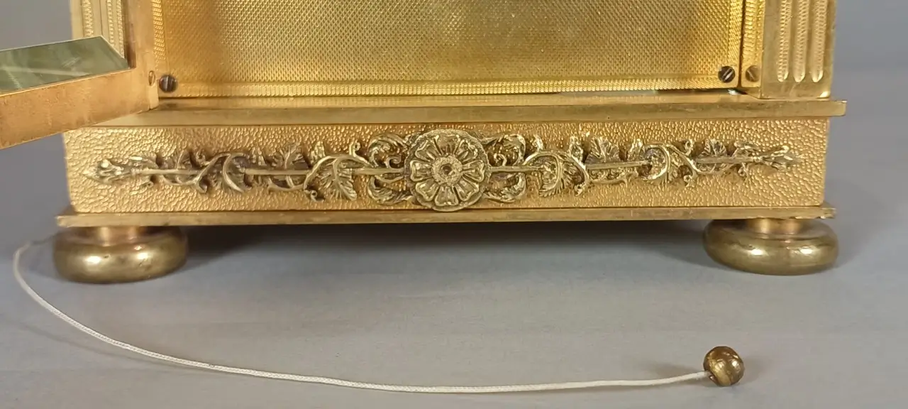 Antico orologio svizzero da scrivania “carriage clock” - immagine 18
