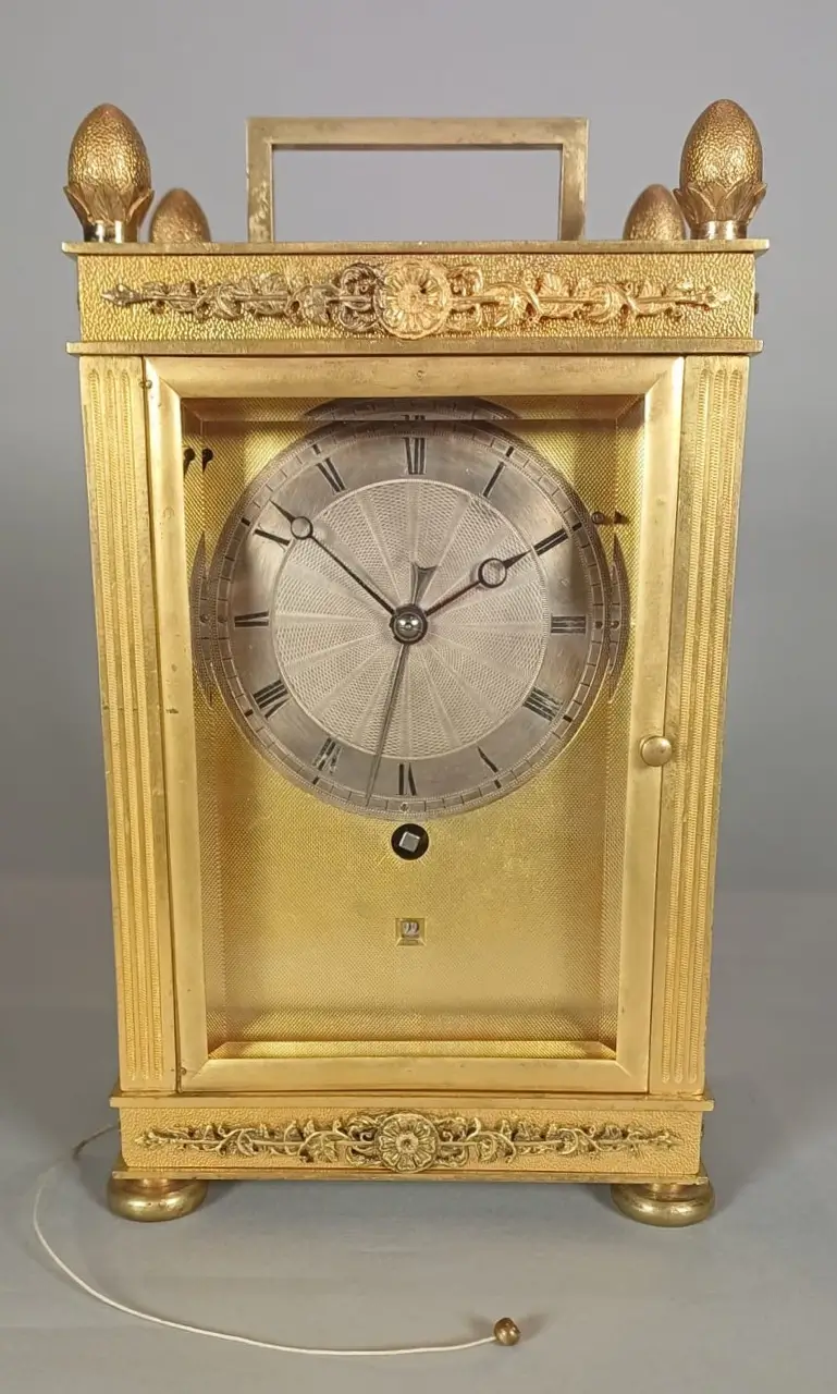 Antico orologio svizzero da scrivania “carriage clock” - immagine 2