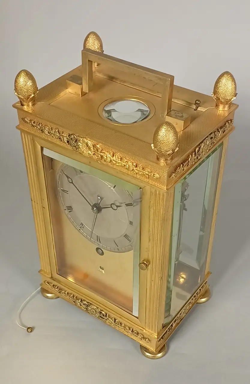 Antico orologio svizzero da scrivania “carriage clock” - immagine 3