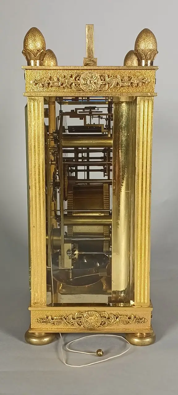 Antico orologio svizzero da scrivania “carriage clock” - immagine 8