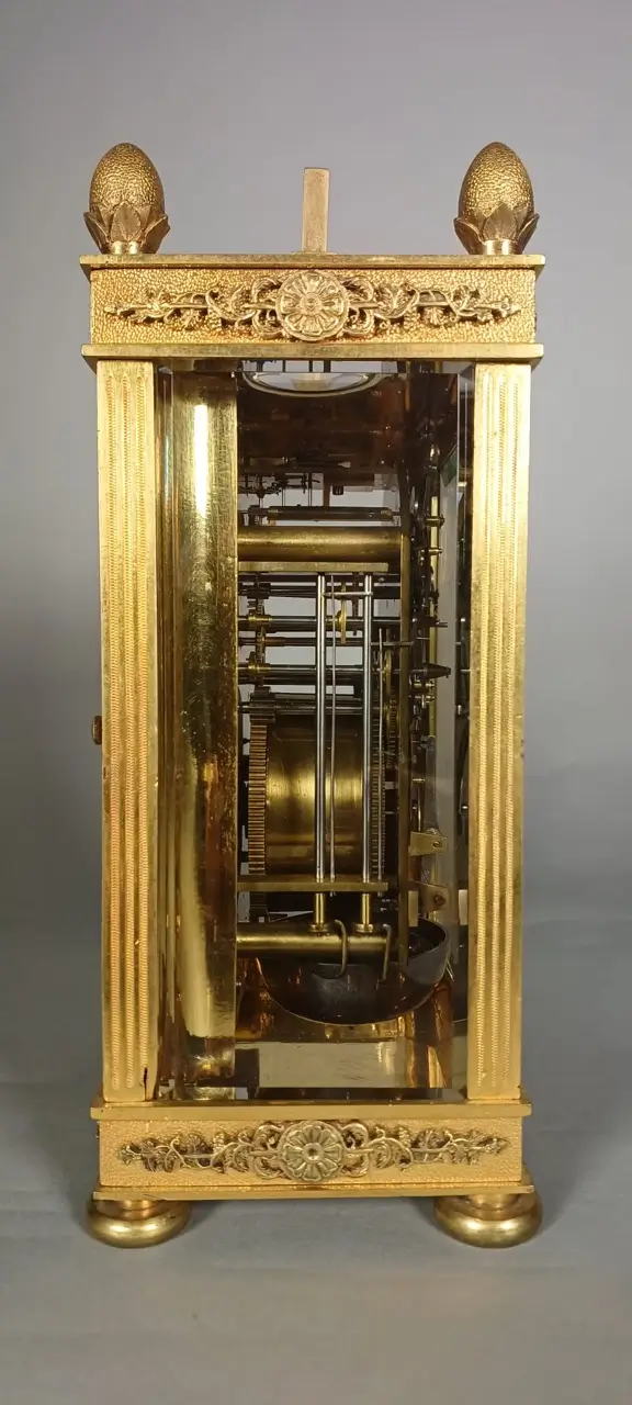 Antico orologio svizzero da scrivania “carriage clock” - immagine 9