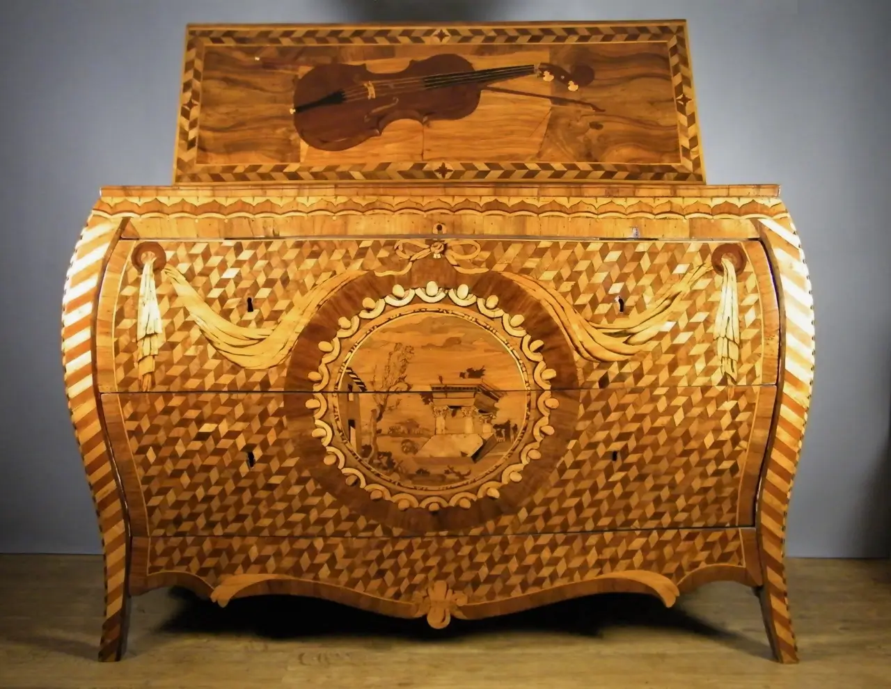 Commode cremonese Porta violini e spartiti - immagine 5