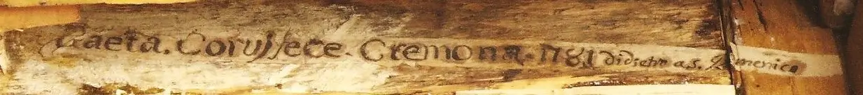 Commode cremonese Porta violini e spartiti - immagine 7
