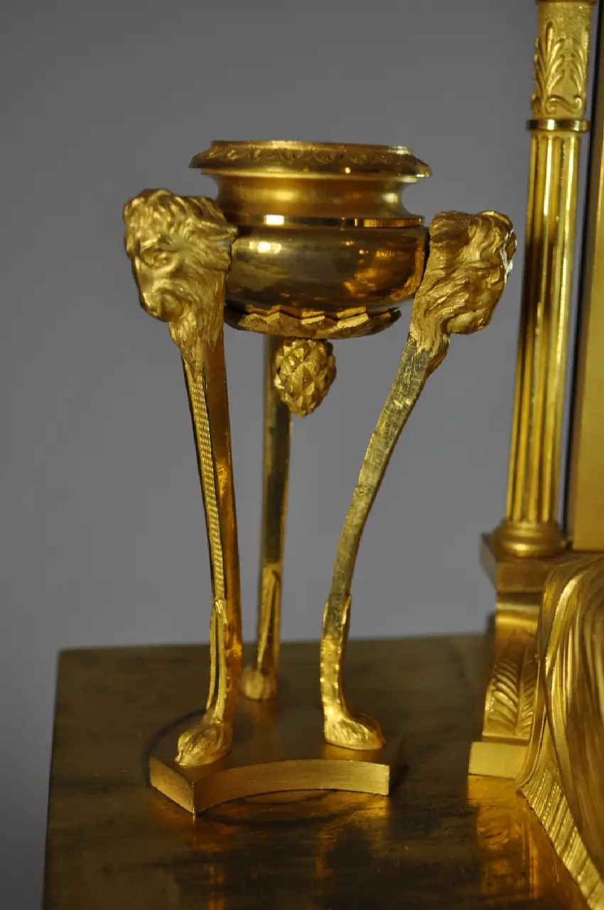 Pendola francese “dama allo specchio - Psiche” - immagine 8