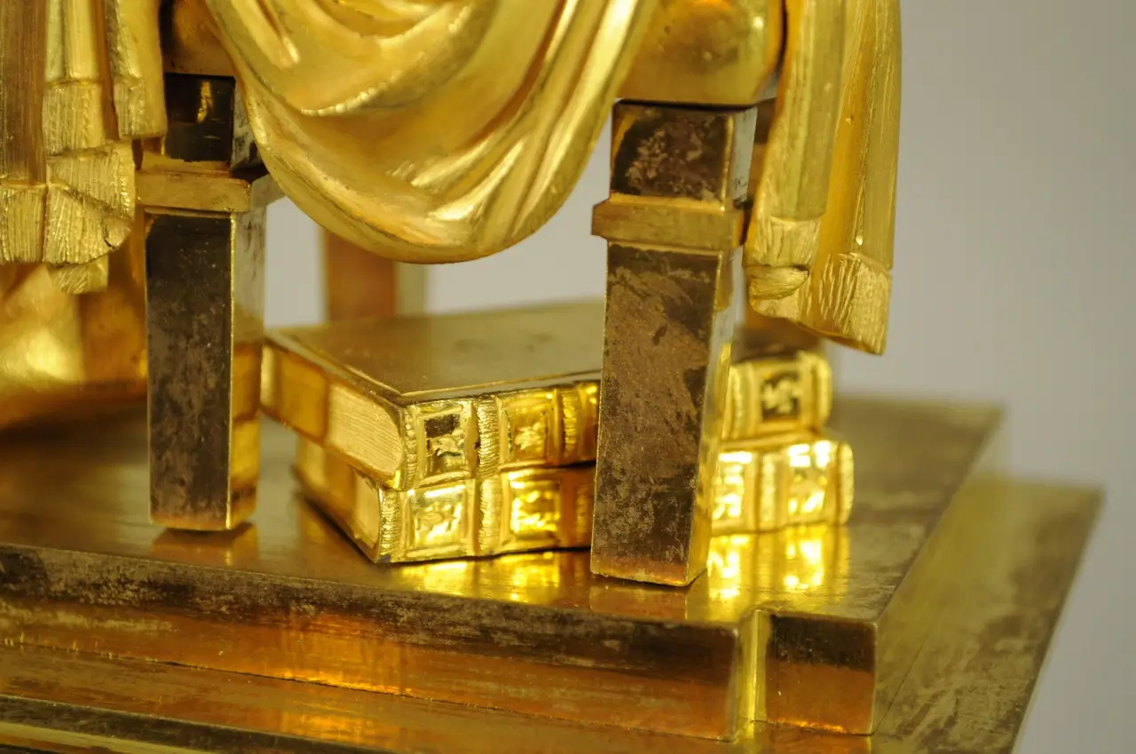 Pendola francese rappresentante l'allegoria dell'Astronomia - immagine 8