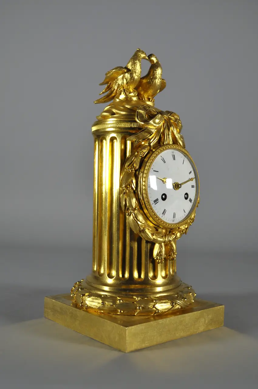 Pendola francese a tronco di colonna Osmond - immagine 14