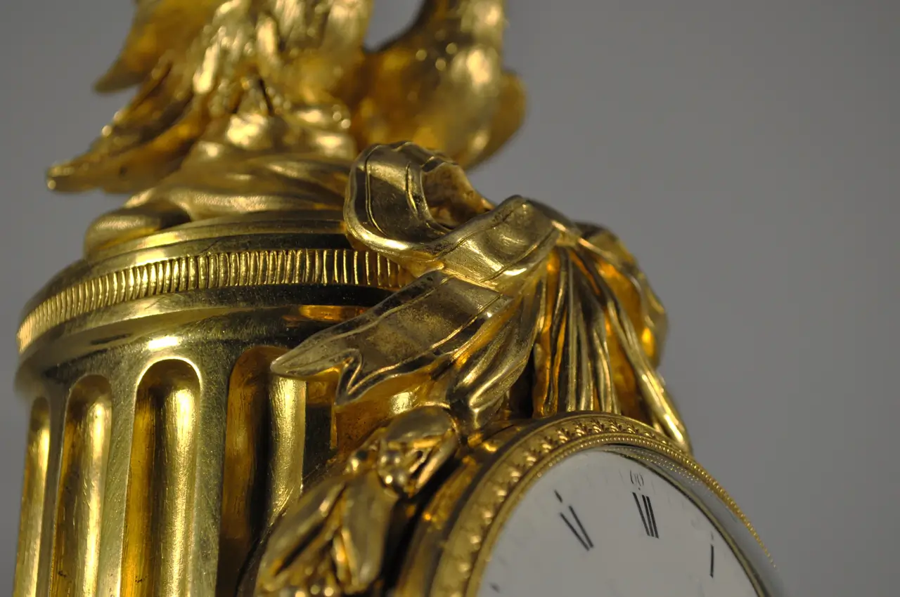 Pendola francese a tronco di colonna Osmond - immagine 15