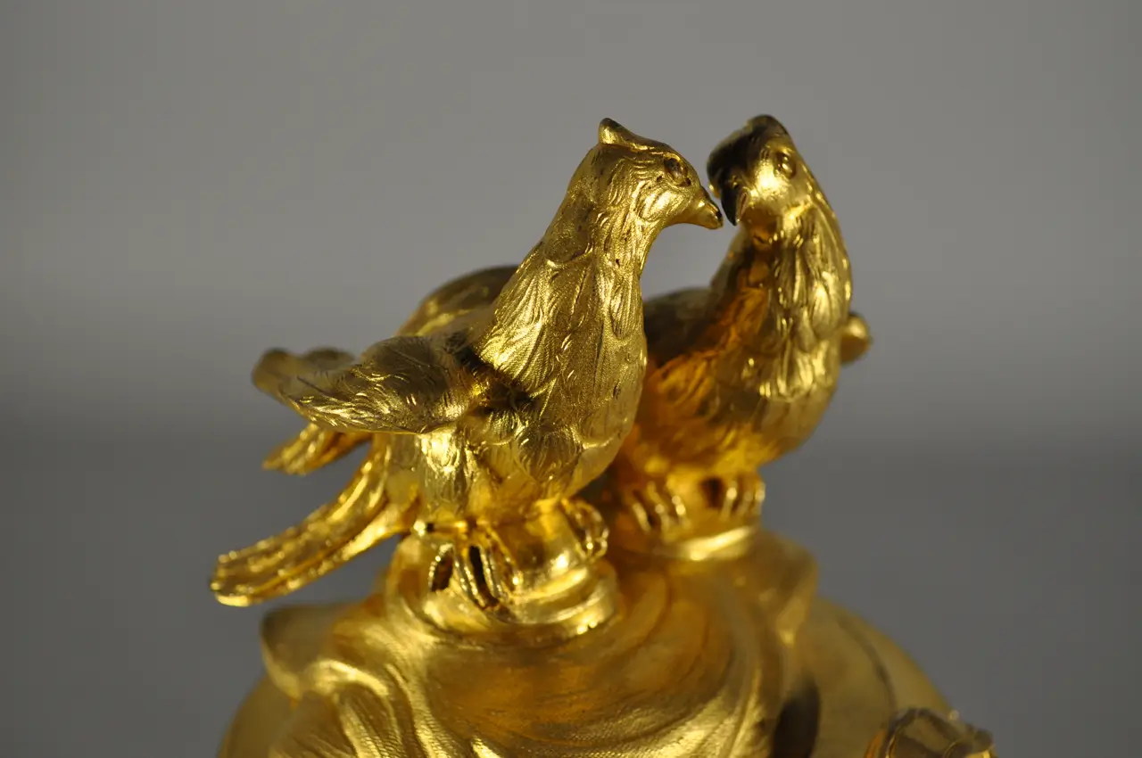 Pendola francese a tronco di colonna Osmond - immagine 16