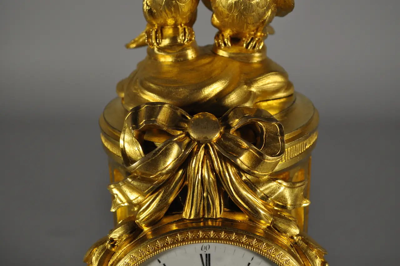 Pendola francese a tronco di colonna Osmond - immagine 17