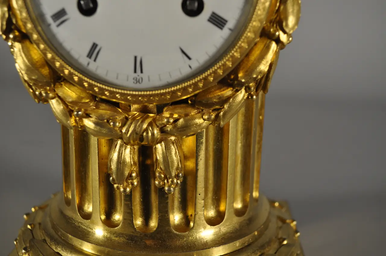 Pendola francese a tronco di colonna Osmond - immagine 18