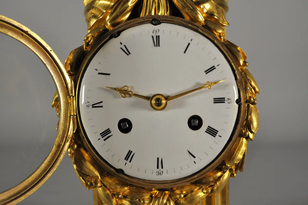 Pendola francese a tronco di colonna Osmond - immagine 19