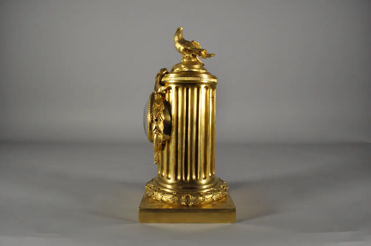 Pendola francese a tronco di colonna Osmond - immagine 3
