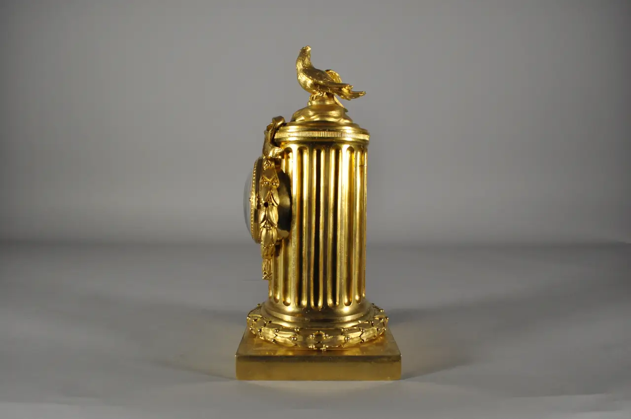 Pendola francese a tronco di colonna Osmond - immagine 4