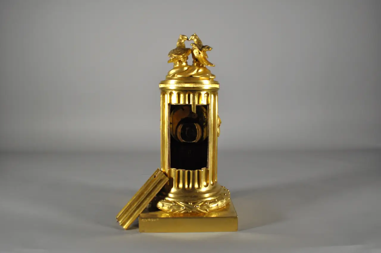 Pendola francese a tronco di colonna Osmond - immagine 6