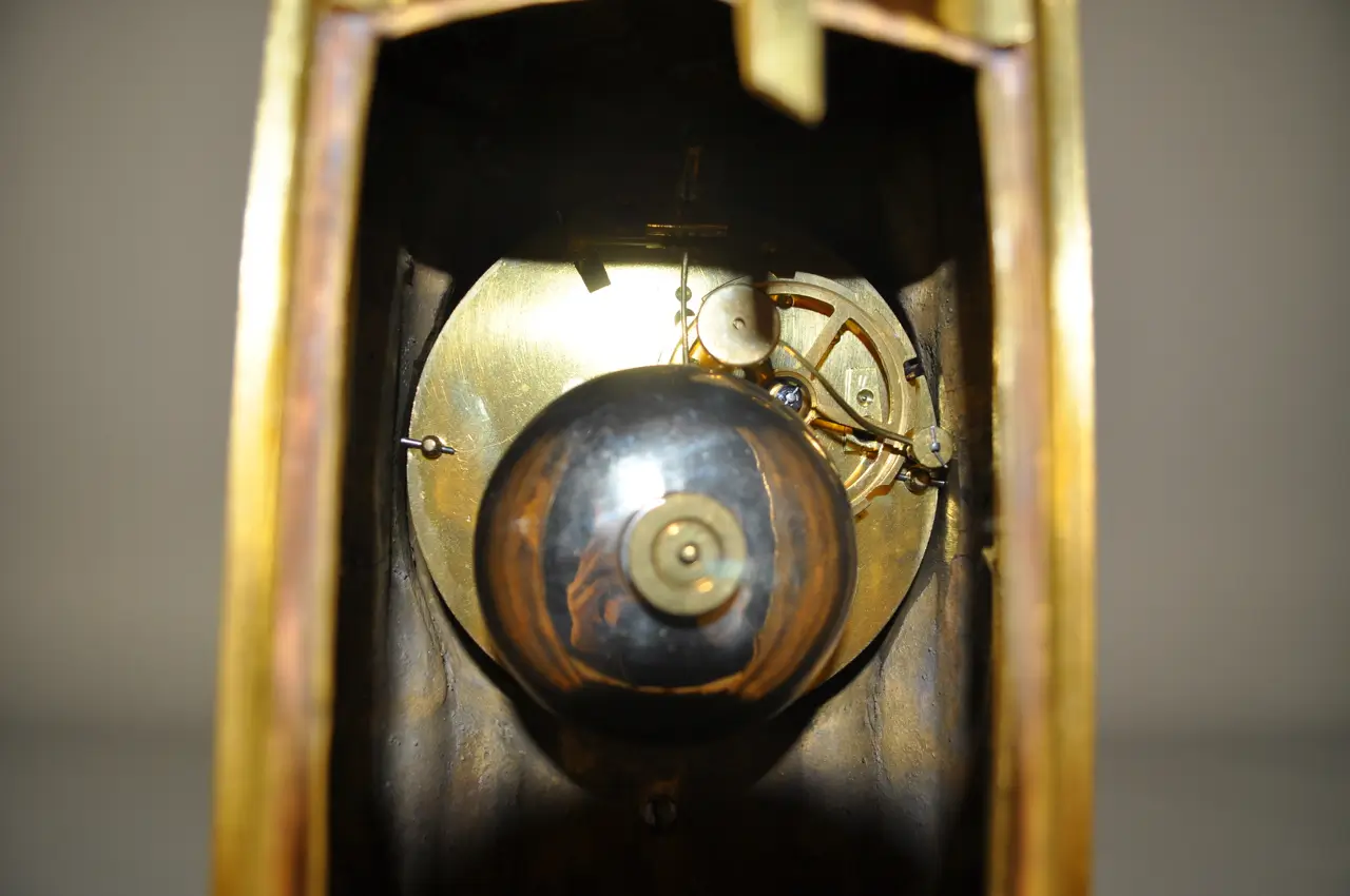 Pendola francese a tronco di colonna Osmond - immagine 7