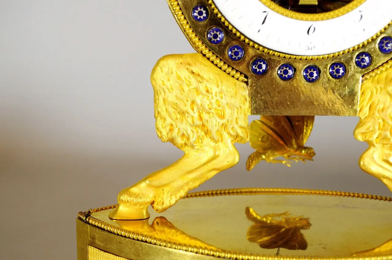Pendola francese del modello “lira” - immagine 9